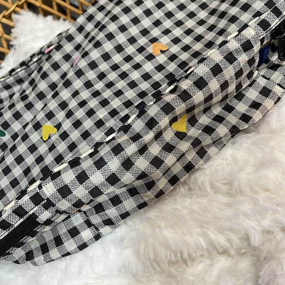 BAGGU BLACK white 10x13 Travel Bag Pouch new X 2 - Picture 3 of 5